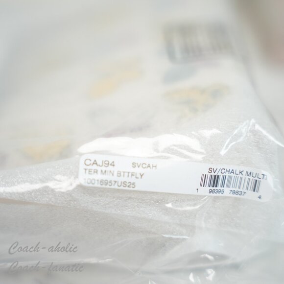 NWT Coach CAJ94 Teri Mini Crossbody Bag With Butterfly Print *SEALED* - Picture 3 of 9